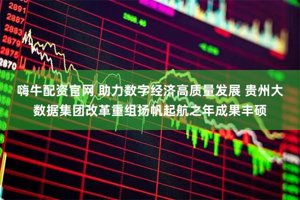 嗨牛配资官网 助力数字经济高质量发展 贵州大数据集团改革重组扬帆起航之年成果丰硕